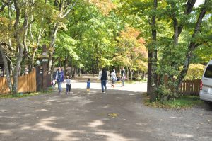 林間サイト入口